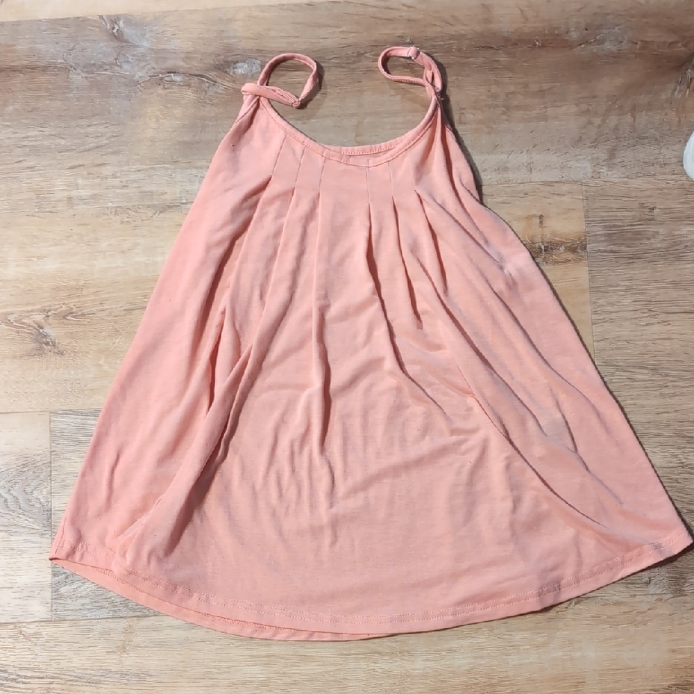 Peach Sleeveless Women's Top